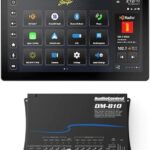 Stinger HORIZON12 12.8" Universal Car Stereo 1080p Full HD Vertical Tesla-Style or Horizontal Touchscreen Radio + DM-810 8x10 Channel Matrix Digital Signal Processor (DSP)