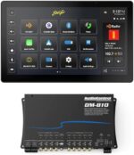 Stinger HORIZON12 12.8" Universal Car Stereo 1080p Full HD Vertical Tesla-Style or Horizontal Touchscreen Radio + DM-810 8x10 Channel Matrix Digital Signal Processor (DSP)