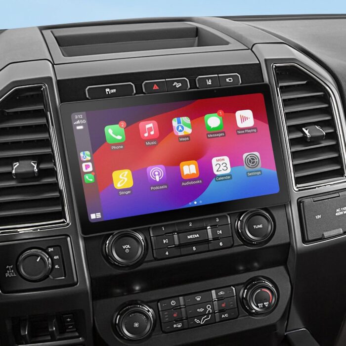 Stinger HORIZON12 12.8" Universal Car Stereo 1080p Full HD Vertical Tesla-Style or Horizontal Touchscreen Radio + DM-810 8x10 Channel Matrix Digital Signal Processor (DSP) - Image 6